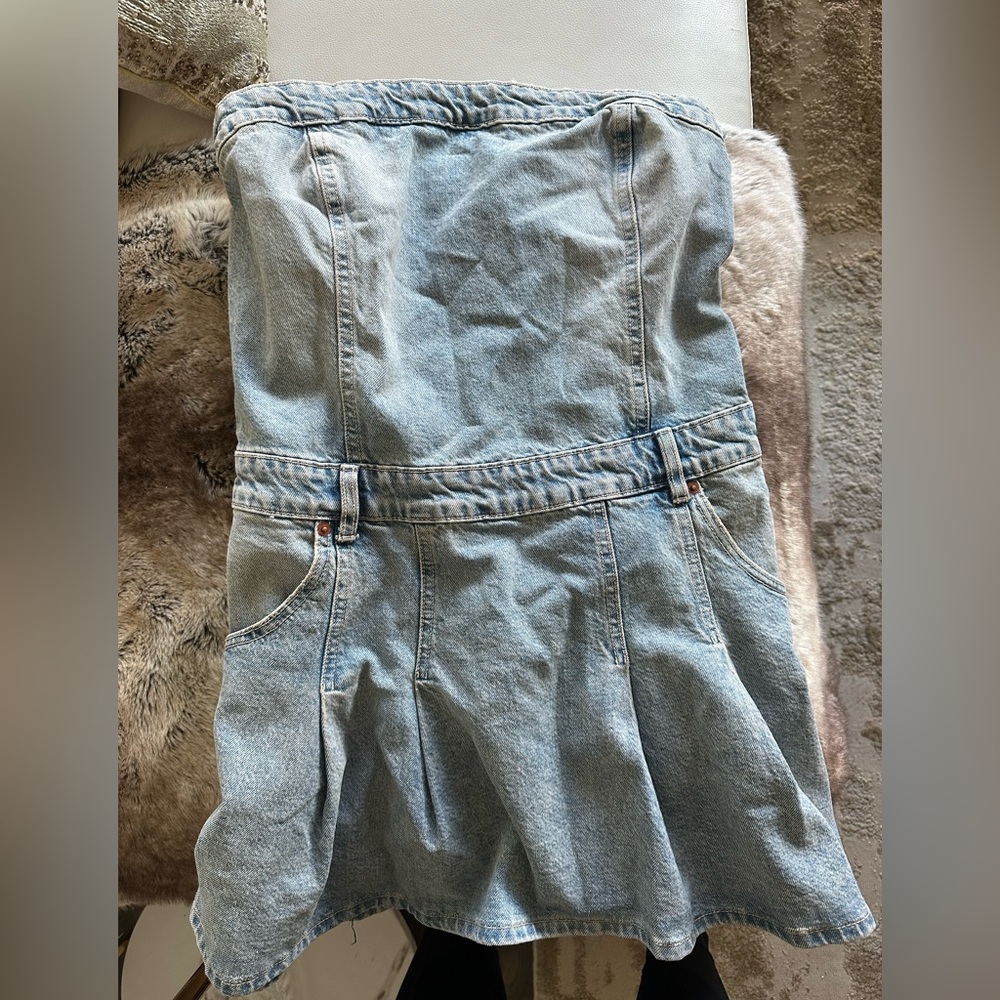Zara denim dress
